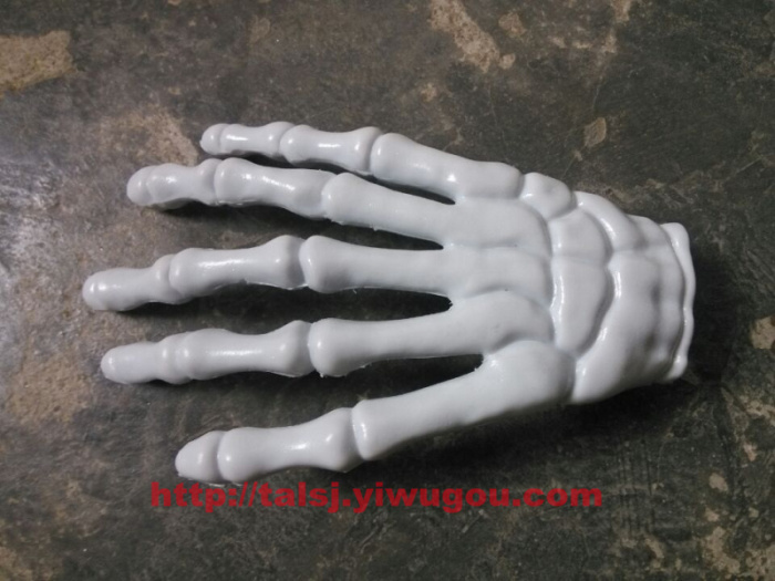 The human skeleton hand Halloween supplies film and television stage performances Party props