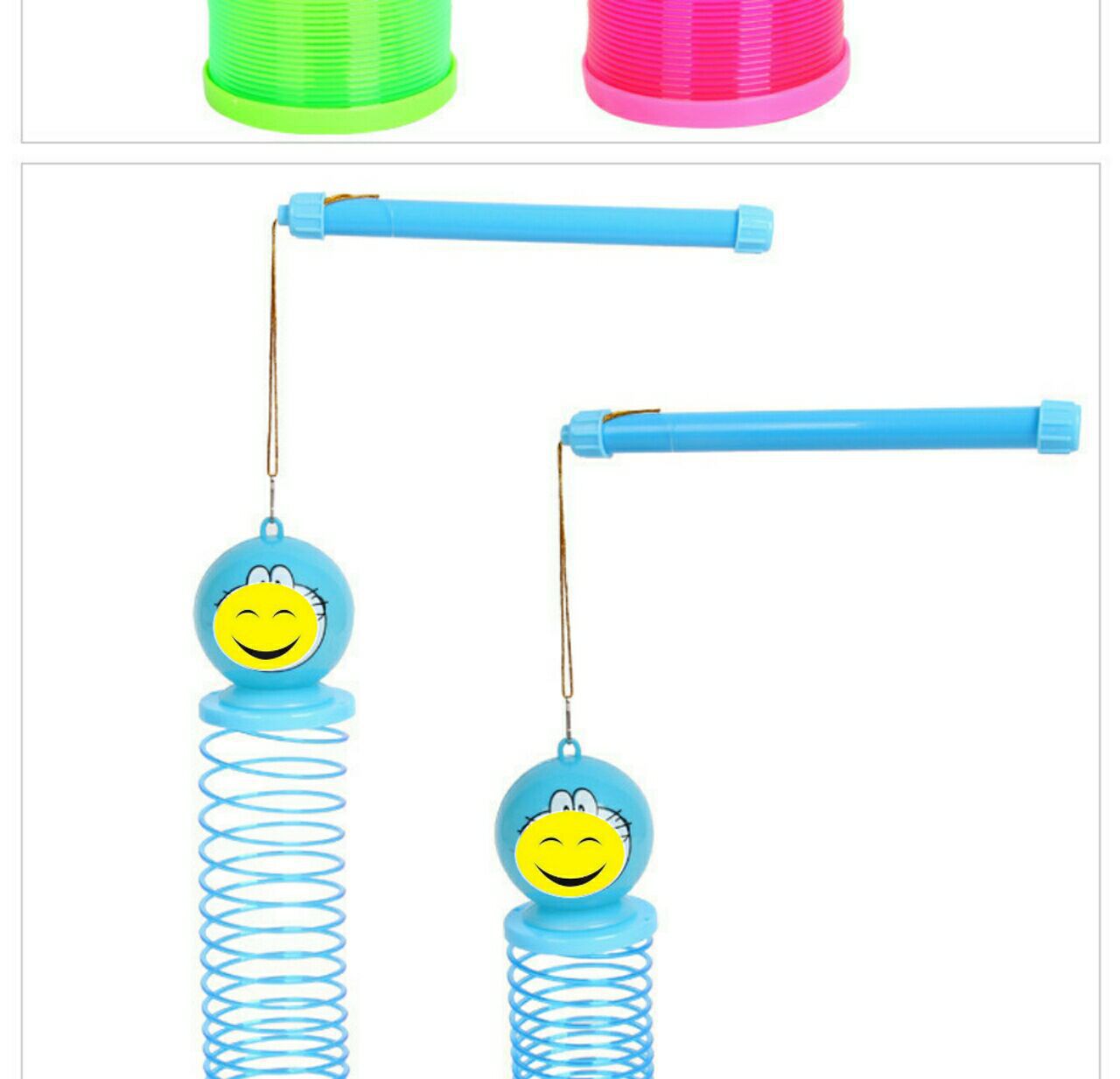 Children's Portable Plastic Small Bell Pepper Luminous Cartoon Mid-Autumn Festival Rainbow Spring New Year's Day Lantern Stall Night Market Toys Wholesale