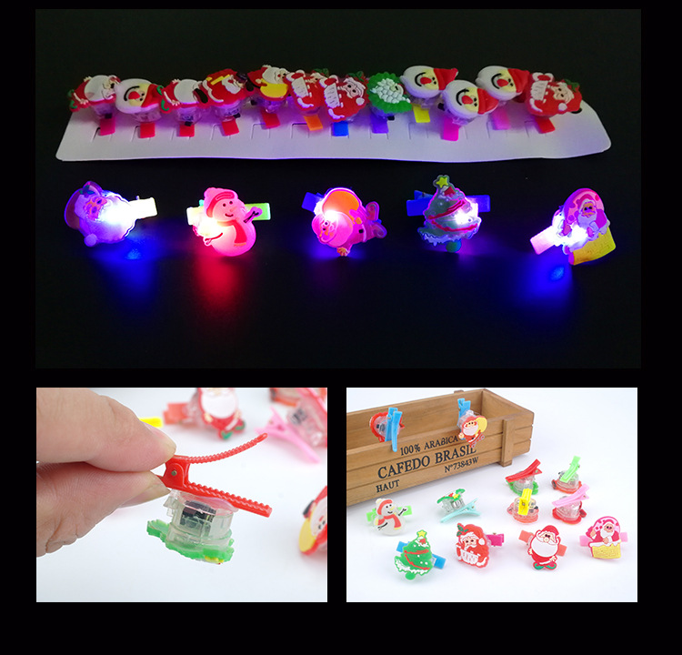 Year of Tiger Small Gift Luminous Headband Antlers Magic Wand Headband Children's Toys Wholesale Push Night Market Stall Supply