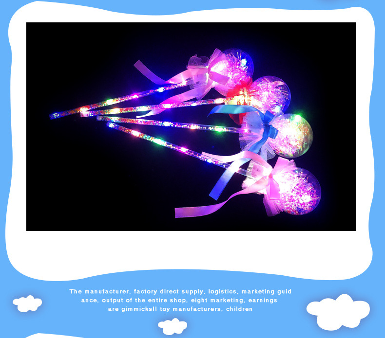 Year of Tiger Small Gift Luminous Headband Antlers Magic Wand Headband Children's Toys Wholesale Push Night Market Stall Supply