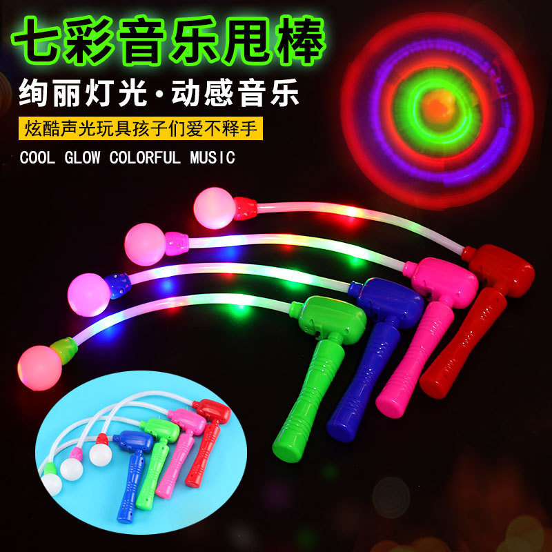 Christmas Luminous Headband Antlers Magic Magic Wand Children&#039;s Toys Wholesale Push Small Gifts Night Market Stall