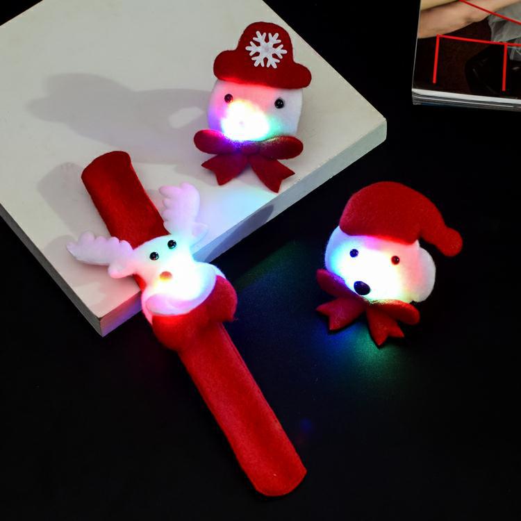 Christmas Decorations Adults and Children Dress up Christmas Luminous Head Buckle Luminous Headband Antlers Headband Christmas Hat
