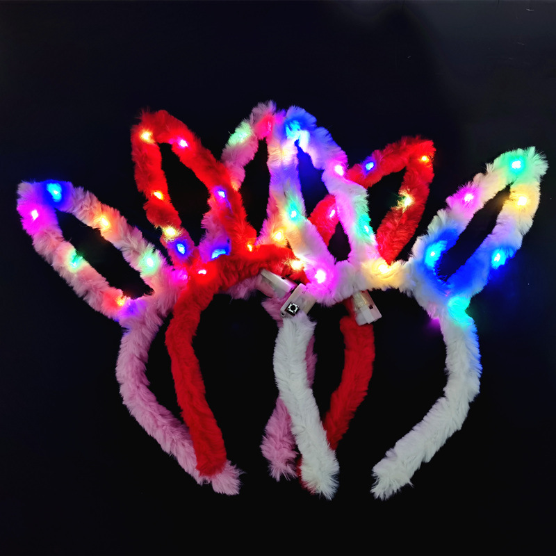 Year Of Tiger Small Gift Luminous Headband Antlers Magic Wand Headband Children 'S Toys Wholesale Push Night Market Stall Supply Year Of Tiger Small Gift Luminous Headband Antlers Magic Wand Headband Children 'S Toys Wholesale Push Night Market Stall Supply