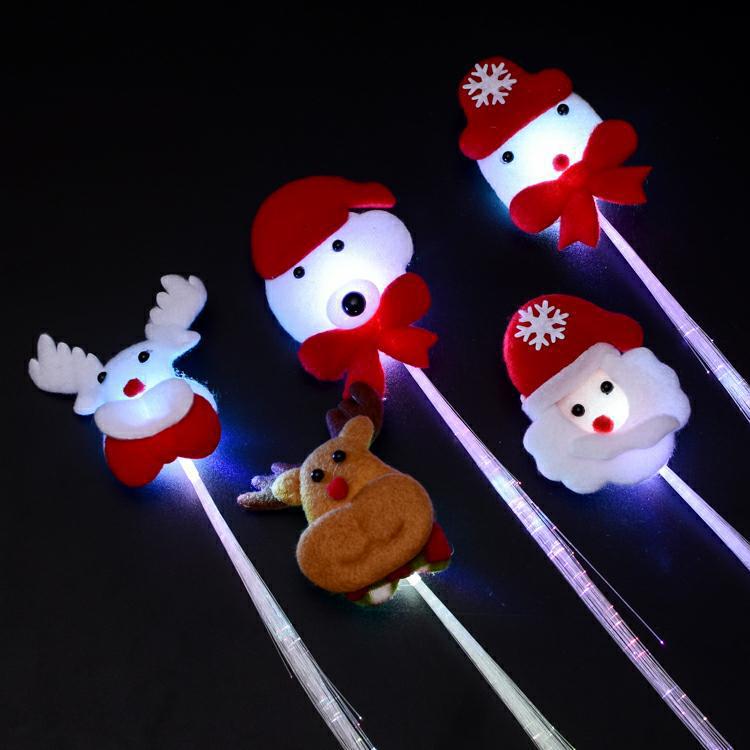 Adults and Children Dress up Christmas Luminous Head Buckle Luminous Headband Antlers Headband Christmas Hat Christmas Decorations