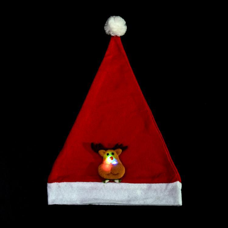 Christmas Decorations Adults and Children Dress up Christmas Luminous Head Buckle Luminous Headband Antlers Headband Christmas Hat
