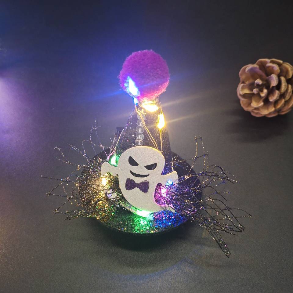 Christmas Barrettes Antlers Luminous Toys Simulation Branch Christmas Party Supplies Wholesale