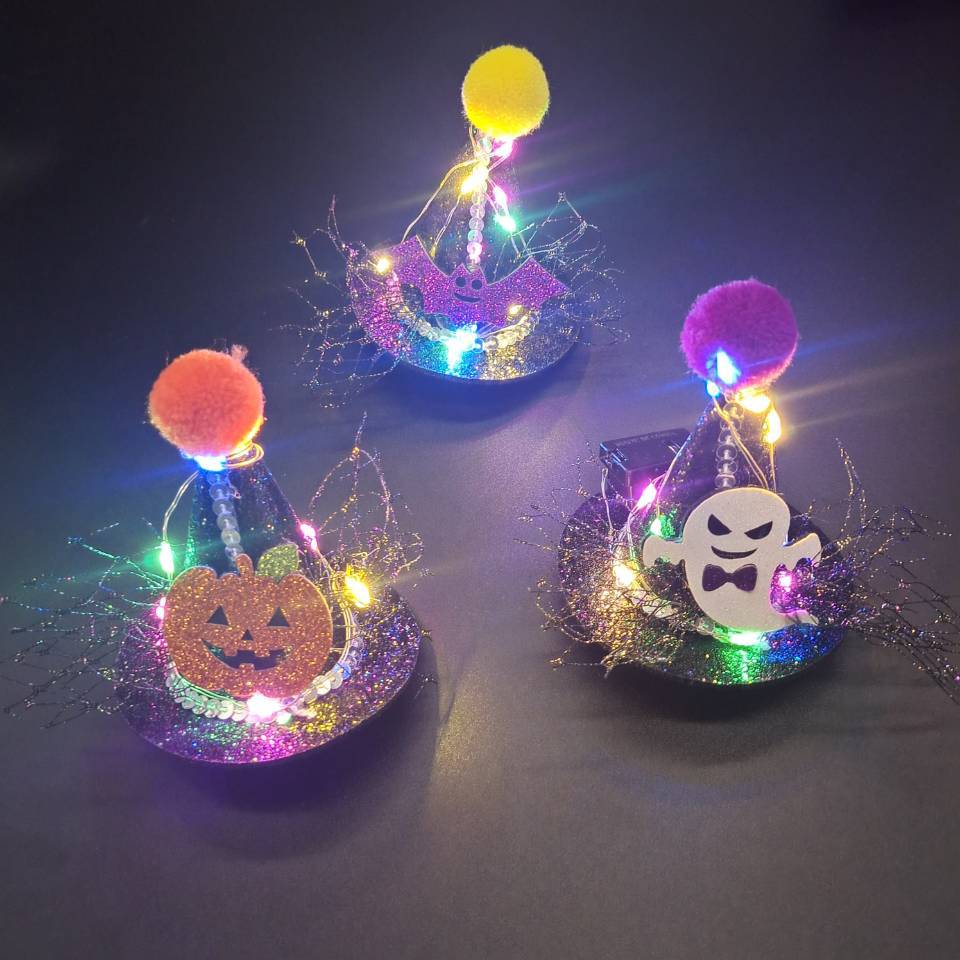 Christmas Barrettes Antlers Luminous Toys Simulation Branch Christmas Party Supplies Wholesale