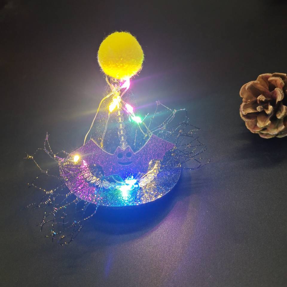 Christmas Barrettes Antlers Luminous Toys Simulation Branch Christmas Party Supplies Wholesale