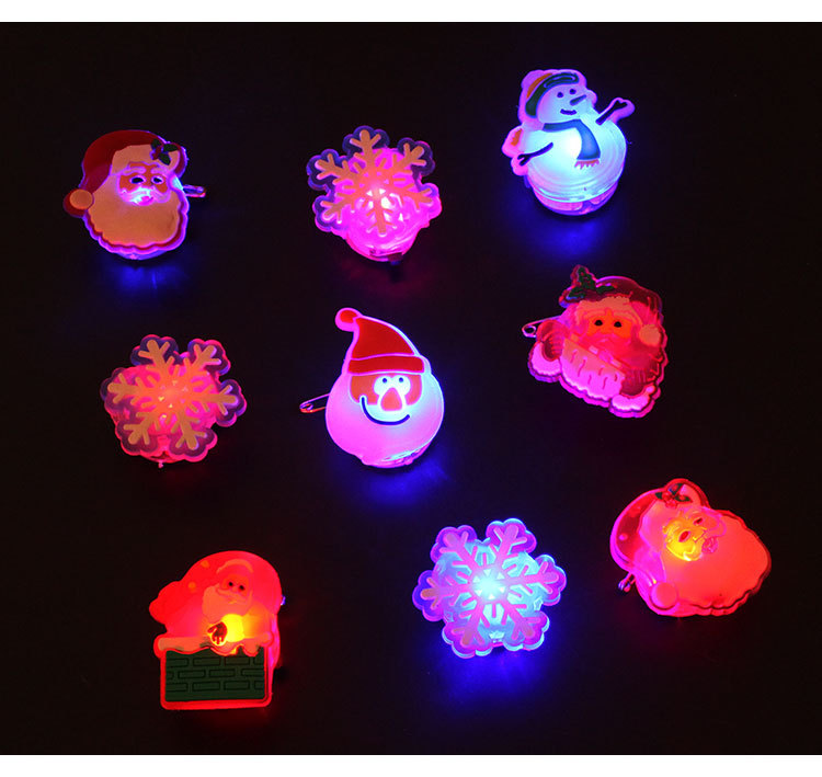 Christmas Decorations Adults and Children Dress up Christmas Luminous Head Buckle Luminous Headband Antlers Headband Christmas Hat