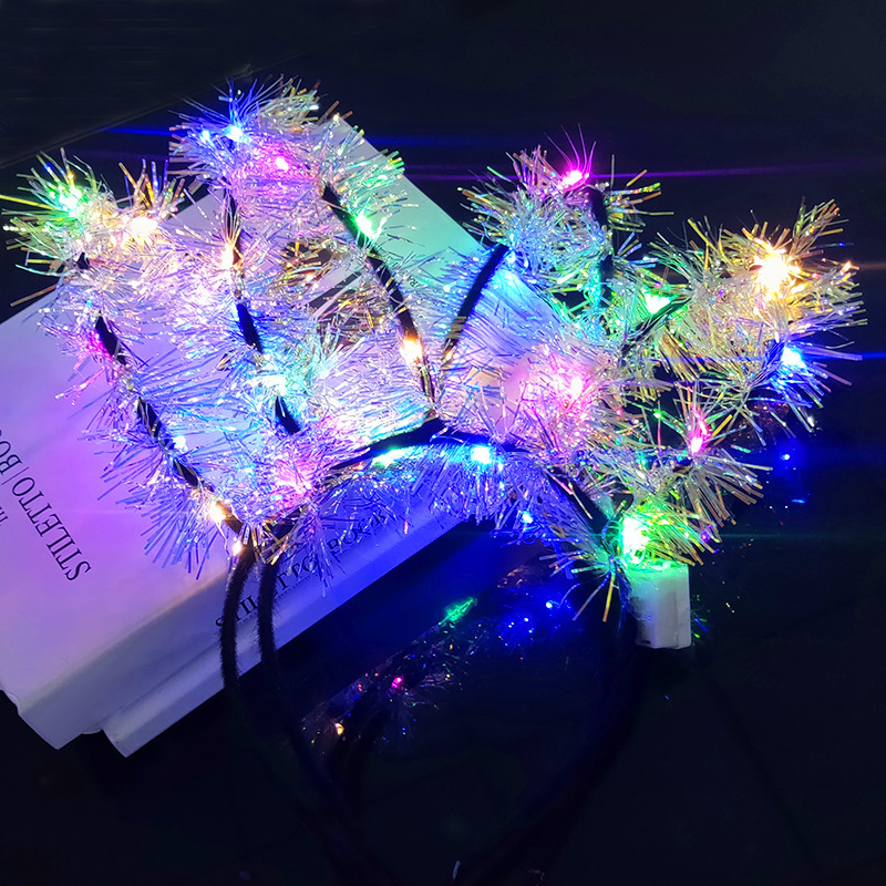 Luminous Gold Wire Rabbit Ears Headband Children's Gold Wire Luminous Headband Children's Creative Glow Toy Small Gift Wholesale Luminous Gold Wire Rabbit Ears Headband Children's Gold Wire Luminous Headband Children's Creative Glow Toy Small Gift Wholesale