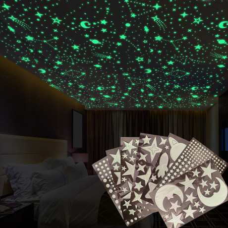 Glow - in - the - dark mercifully stickers creative DIY fluorescent stickers can be environmentally friendly to remove the children &#039;s creative wall stickers