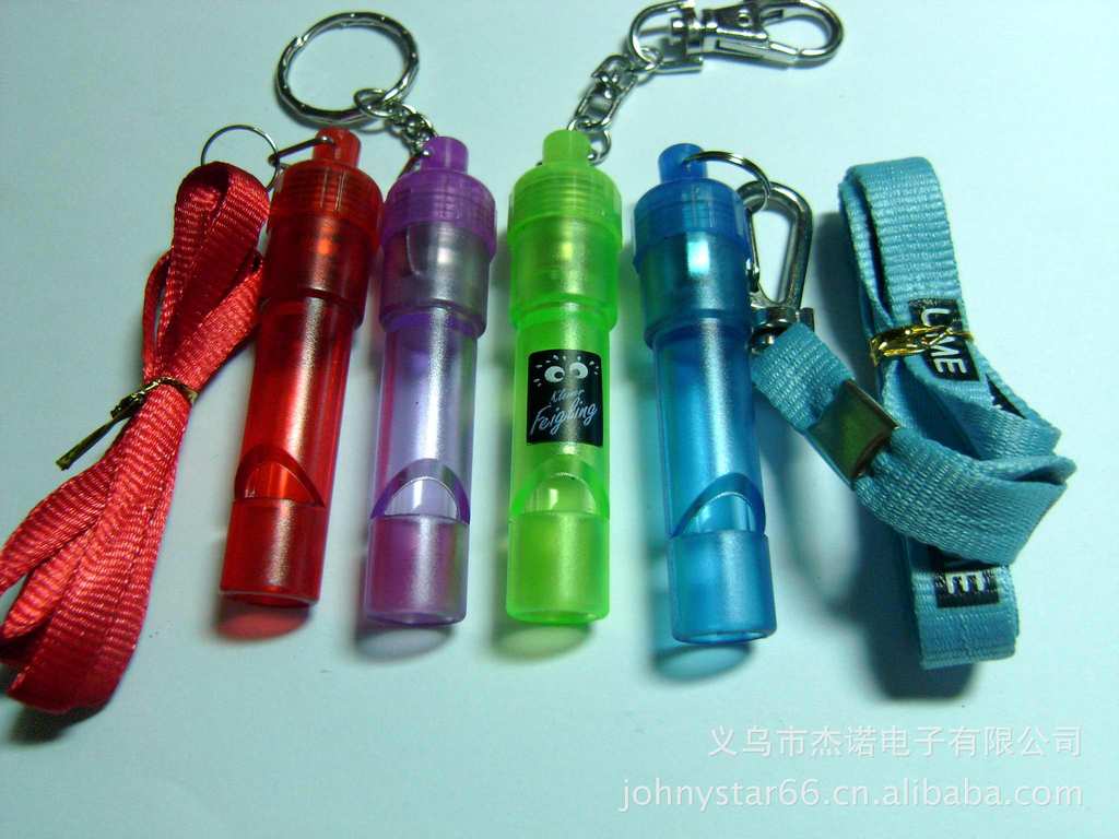 JS-2188 whistle signal LED lights glow stick cheering props glow sticks