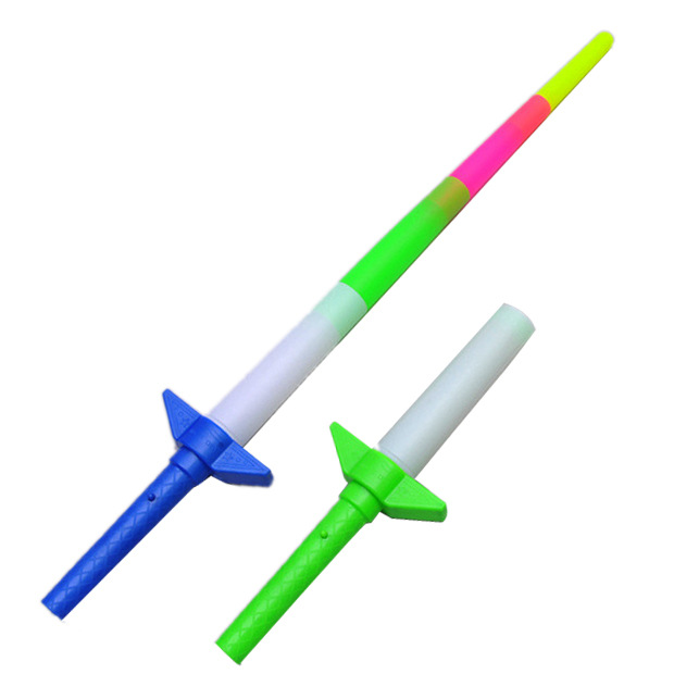 Electronic Retractable Glow Stick Concert Cheering Props Large Light Stick Creative LED Glow Stick Light Stick