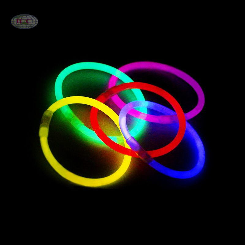 Our silver bar glow stick bracelets noctilucent stick concert flash toys factory direct sale