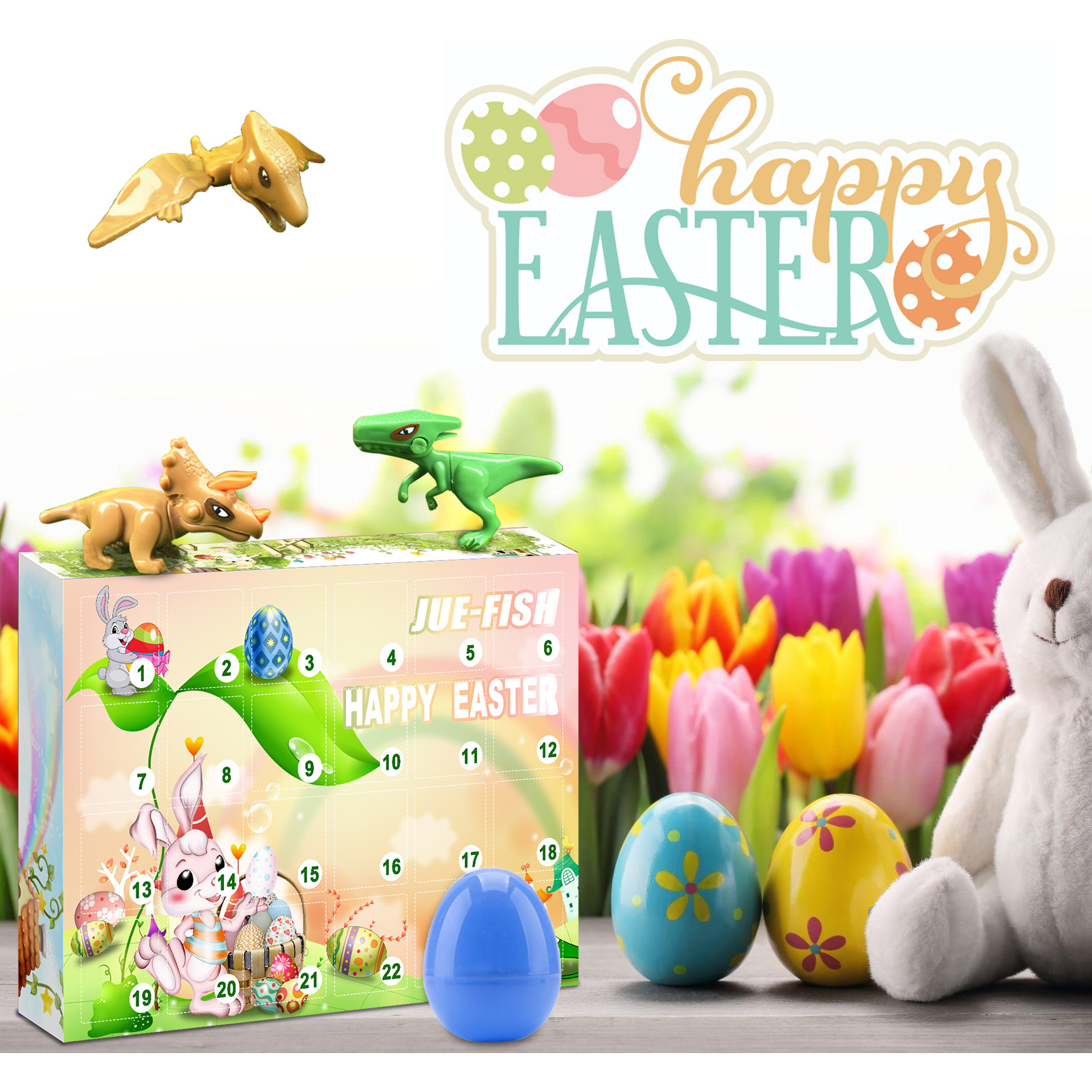 Easter Blind Box 24-Day Calendar Christmas Gift Box Cartoon Animal Egg Children's Gift Set Easter Blind Box 24-Day Calendar Christmas Gift Box Cartoon Animal Egg Children's Gift Set