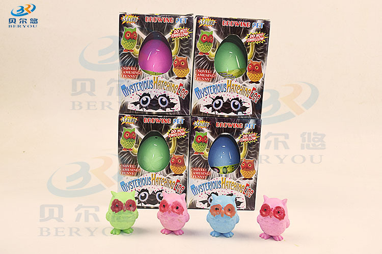 Manufacturer sells new Easter egg magic owl koala hatching egg expansion toys for children Manufacturer sells new Easter egg magic owl koala hatching egg expansion toys for children