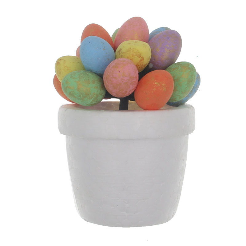 Cross-Border Hot Easter Rabbit Graffiti Foam Egg Pot Hanging Ornament Rattan Ornament Cartoon Toy Egg Easter Egg Cross-Border Hot Easter Rabbit Graffiti Foam Egg Pot Hanging Ornament Rattan Ornament Cartoon Toy Egg Easter Egg