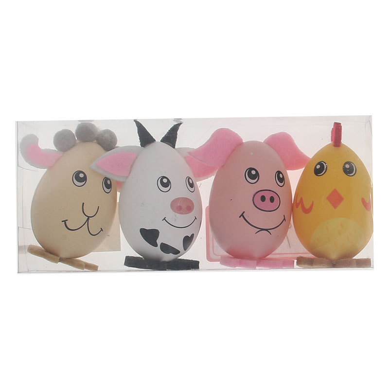 Cross-Border Hot Easter Rabbit Graffiti Foam Egg Pot Hanging Ornament Rattan Ornament Cartoon Toy Egg Easter Egg Cross-Border Hot Easter Rabbit Graffiti Foam Egg Pot Hanging Ornament Rattan Ornament Cartoon Toy Egg Easter Egg