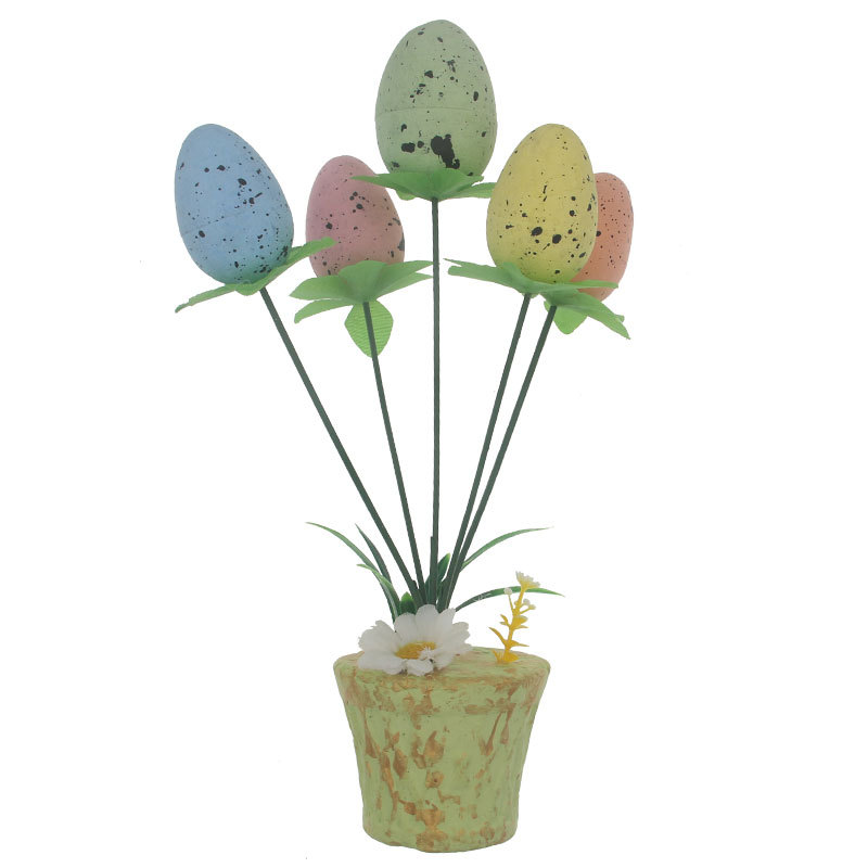 Cross-Border Hot Easter Rabbit Graffiti Foam Egg Pot Hanging Ornament Rattan Ornament Cartoon Toy Egg Easter Egg Cross-Border Hot Easter Rabbit Graffiti Foam Egg Pot Hanging Ornament Rattan Ornament Cartoon Toy Egg Easter Egg