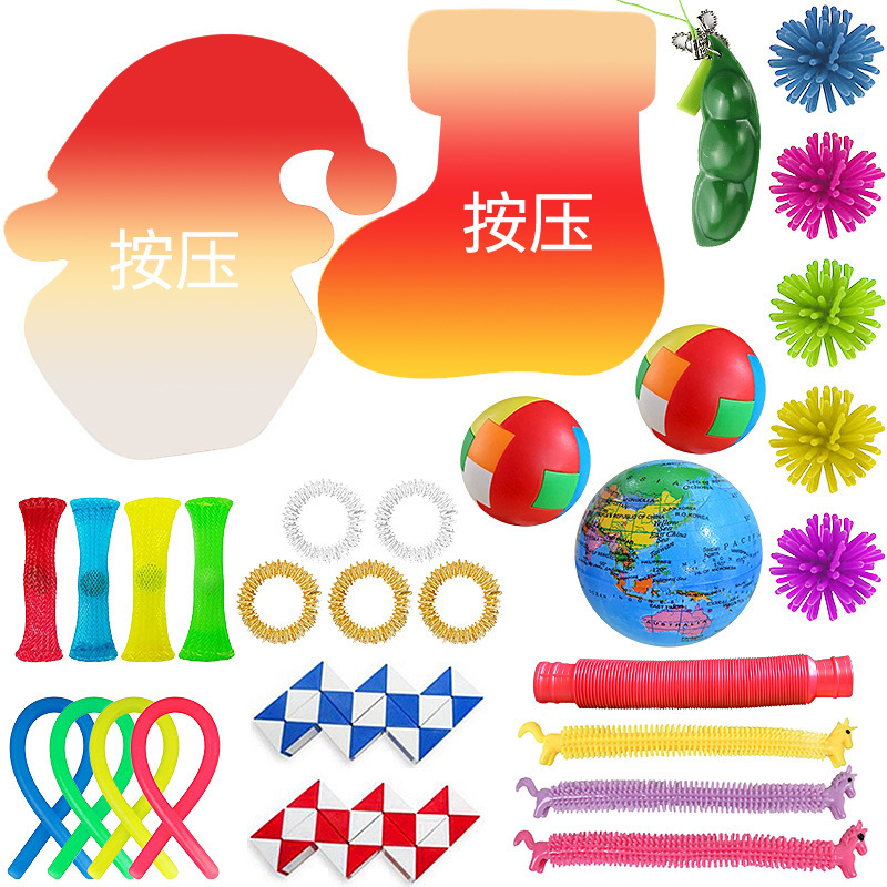 Easter Egg Toy Blind Box Decompression Set DIY Gyro Rubik's Cube Mouse Killer Pioneer Christmas Decompression Spot Easter Egg Toy Blind Box Decompression Set DIY Gyro Rubik's Cube Mouse Killer Pioneer Christmas Decompression Spot