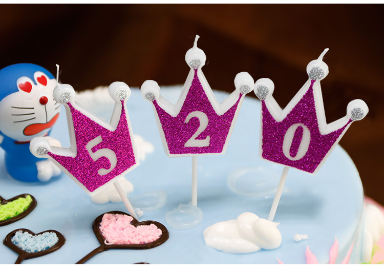 Birthday confession Crown Glitter Digital little warm proposal Creative romantic on cake Supplies Birthday confession Crown Glitter Digital little warm proposal Creative romantic on cake Supplies