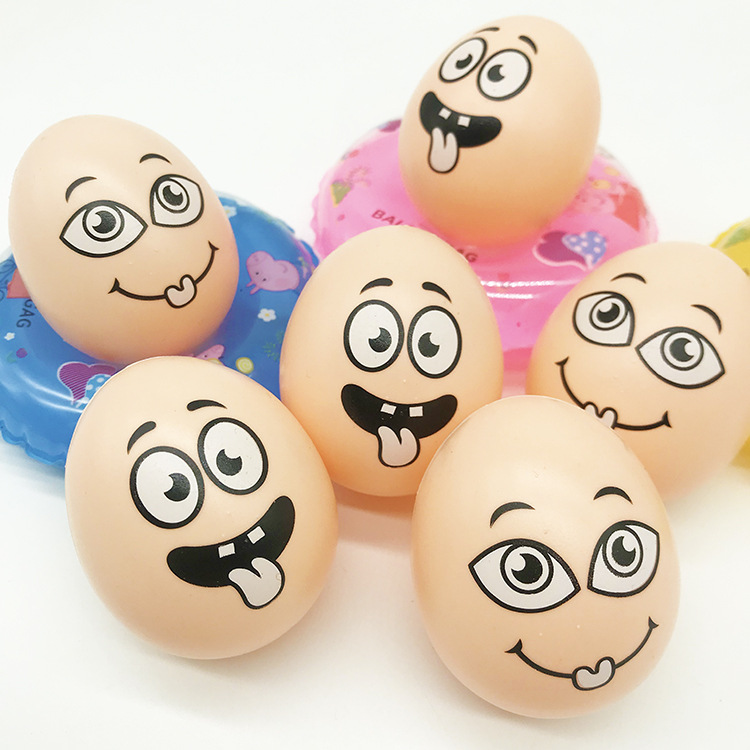 Graffiti pressure Simulation Easter eggs are produced by plastic egg DIY toys manufacturers who are selling eggs