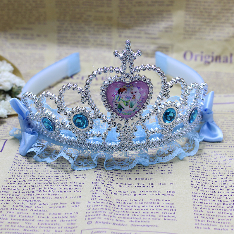 Children&#039;s Cartoon Animal Birthday Party Pitty Headband Crown Headband Girl&#039;s Hair Accessories Ornament Wholesale