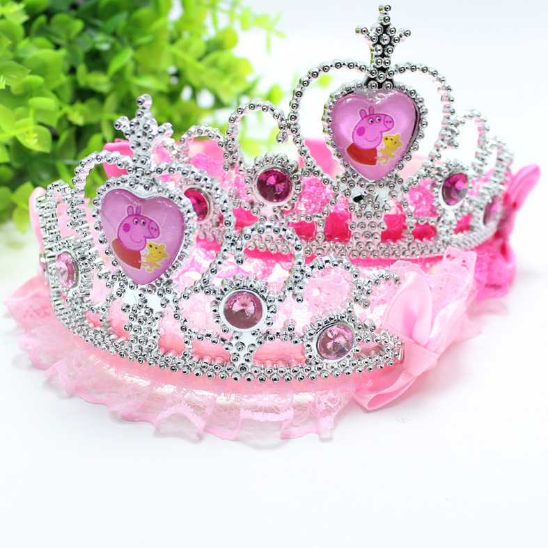 Children's Cartoon Animal Birthday Party Pitty Headband Crown Headband Girl's Hair Accessories Ornament Wholesale