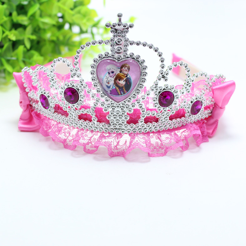 Children's Cartoon Animal Birthday Party Pitty Headband Crown Headband Girl's Hair Accessories Ornament Wholesale