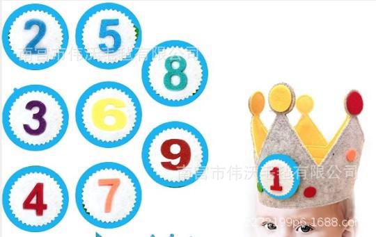 Factory Popular Crown Made of Hair Felt Decorative Children's Cartoon Birthday Hat Pattern Adjustable Style Can Be Customized Wholesale Factory Popular Crown Made of Hair Felt Decorative Children's Cartoon Birthday Hat Pattern Adjustable Style Can Be Customized Wholesale