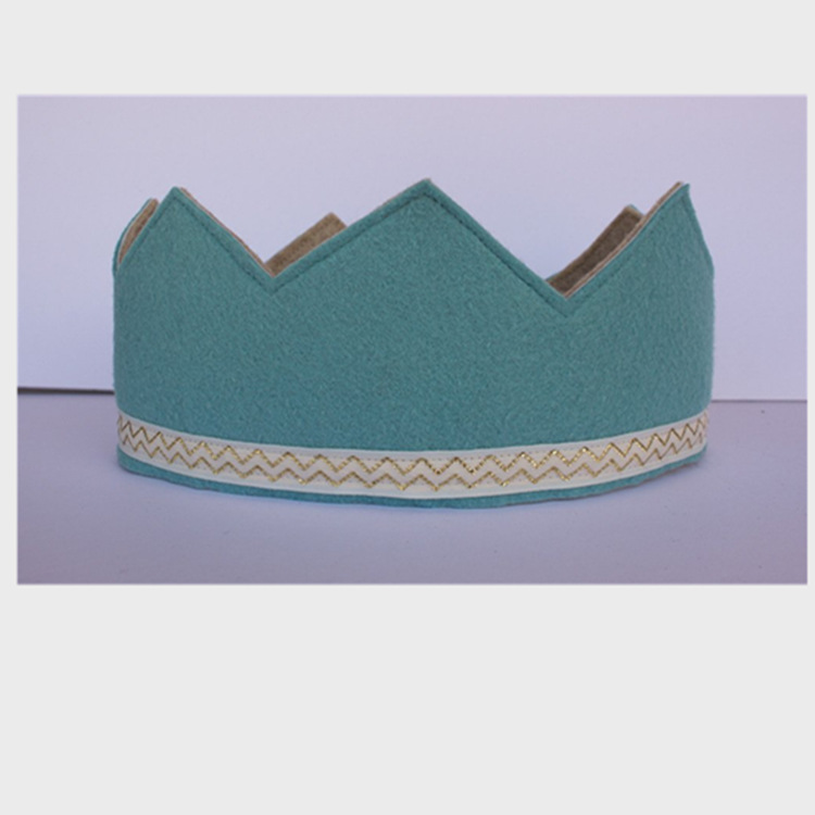 Factory Popular Crown Made of Hair Felt Decorative Children's Cartoon Birthday Hat Pattern Adjustable Style Can Be Customized Wholesale Factory Popular Crown Made of Hair Felt Decorative Children's Cartoon Birthday Hat Pattern Adjustable Style Can Be Customized Wholesale