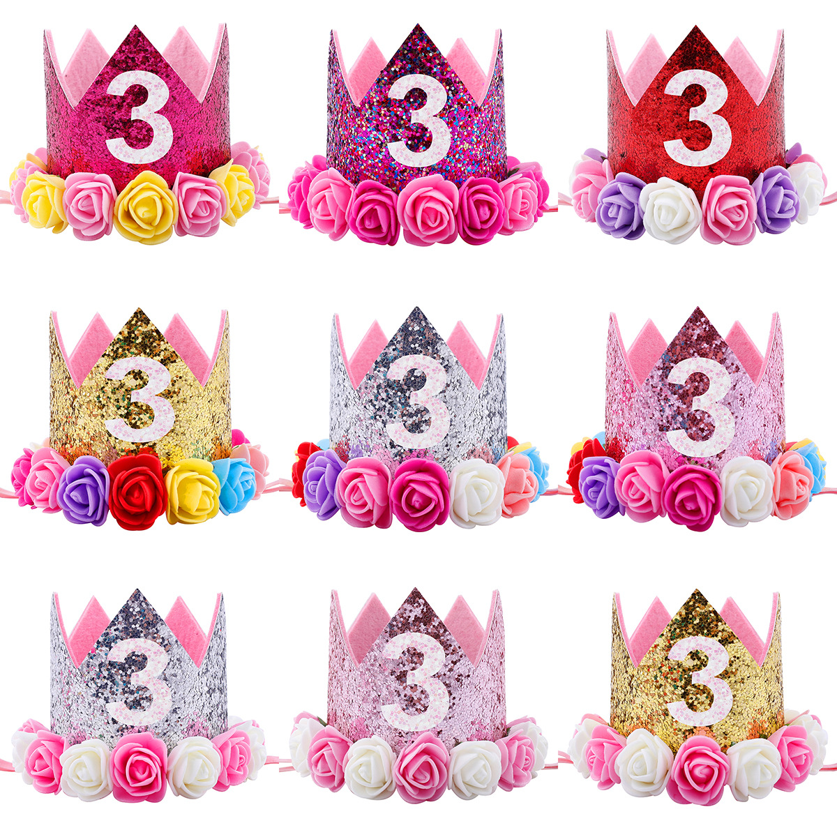2017 New Children's Flower Crown Hair Band Baby Birthday Party Performance Photo Headdress Spot Whole 2017 New Children's Flower Crown Hair Band Baby Birthday Party Performance Photo Headdress Spot Whole