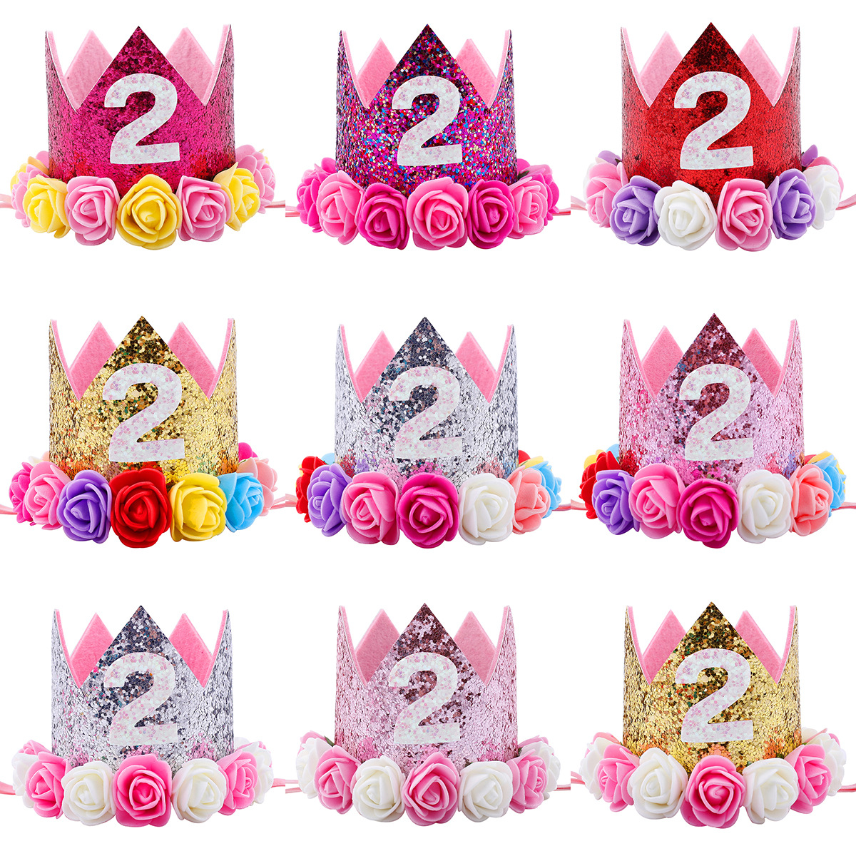 2017 New Children's Flower Crown Hair Band Baby Birthday Party Performance Photo Headdress Spot Whole 2017 New Children's Flower Crown Hair Band Baby Birthday Party Performance Photo Headdress Spot Whole