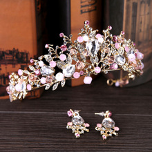 Crown 2020 KoreanStyle Crystal Hairband Bridal Headdress Hair Accessories Birthday Crown Ornament Children's Crown Crown 2020 KoreanStyle Crystal Hairband Bridal Headdress Hair Accessories Birthday Crown Ornament Children's Crown