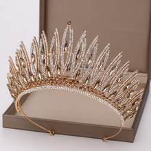 Crown 2020 KoreanStyle Crystal Hairband Bridal Headdress Hair Accessories Birthday Crown Ornament Children's Crown Crown 2020 KoreanStyle Crystal Hairband Bridal Headdress Hair Accessories Birthday Crown Ornament Children's Crown