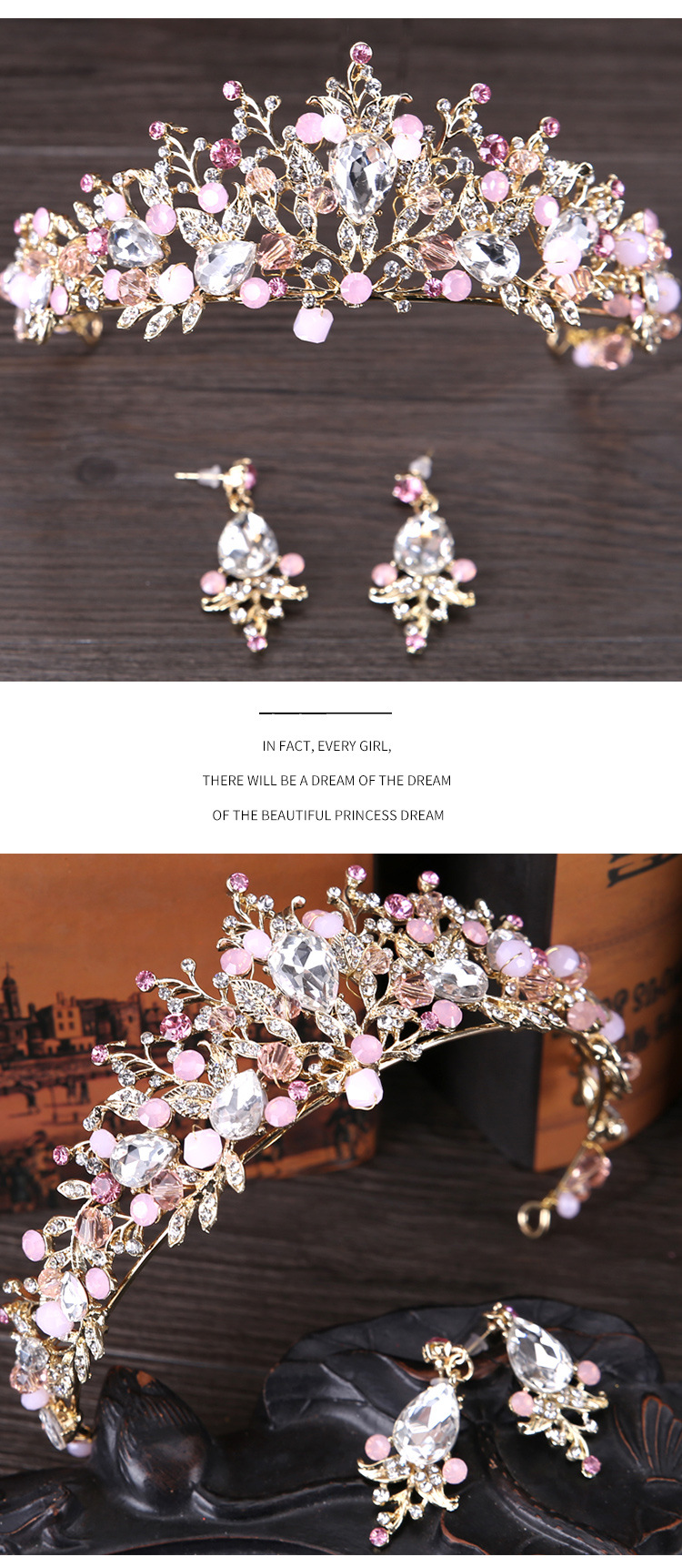 Crown 2020 KoreanStyle Crystal Hairband Bridal Headdress Hair Accessories Birthday Crown Ornament Children's Crown Crown 2020 KoreanStyle Crystal Hairband Bridal Headdress Hair Accessories Birthday Crown Ornament Children's Crown