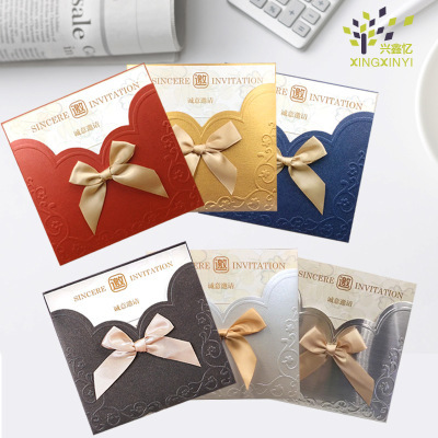 Creative Business Wedding Invitations and Announcements Opening Invitation Personalized Customization Invitation Card Wedding Greeting Card Factory Customization Wholesale