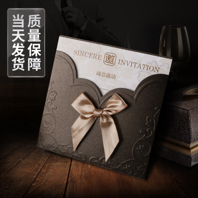 Creative Business Wedding Invitations and Announcements Opening Invitation Personalized Customization Invitation Card Wedding Greeting Card Factory Customization Wholesale