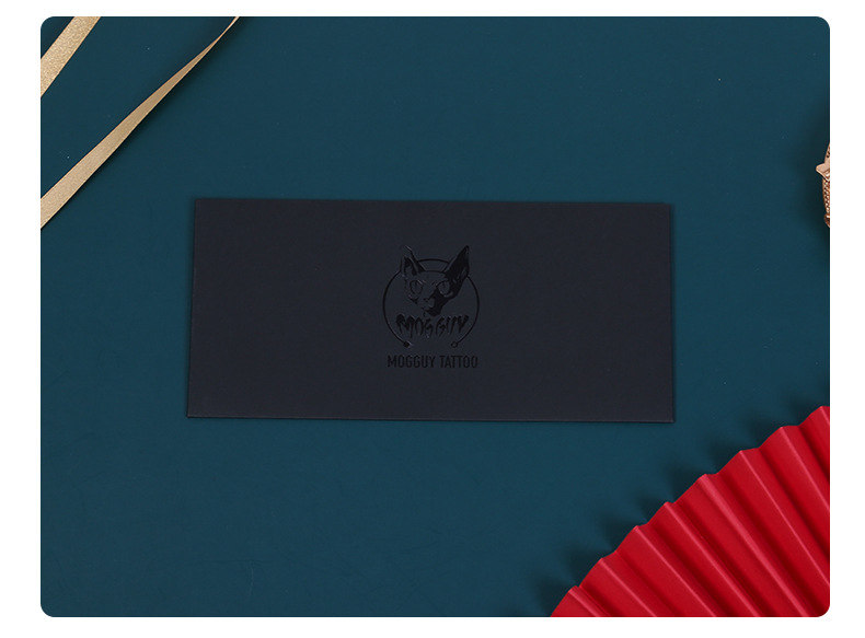 Customized Iridescent Paper Envelope Gilding Business Invitation VIP Member Black Invitations Customized Iridescent Paper Envelope Gilding Business Invitation VIP Member Black Invitations