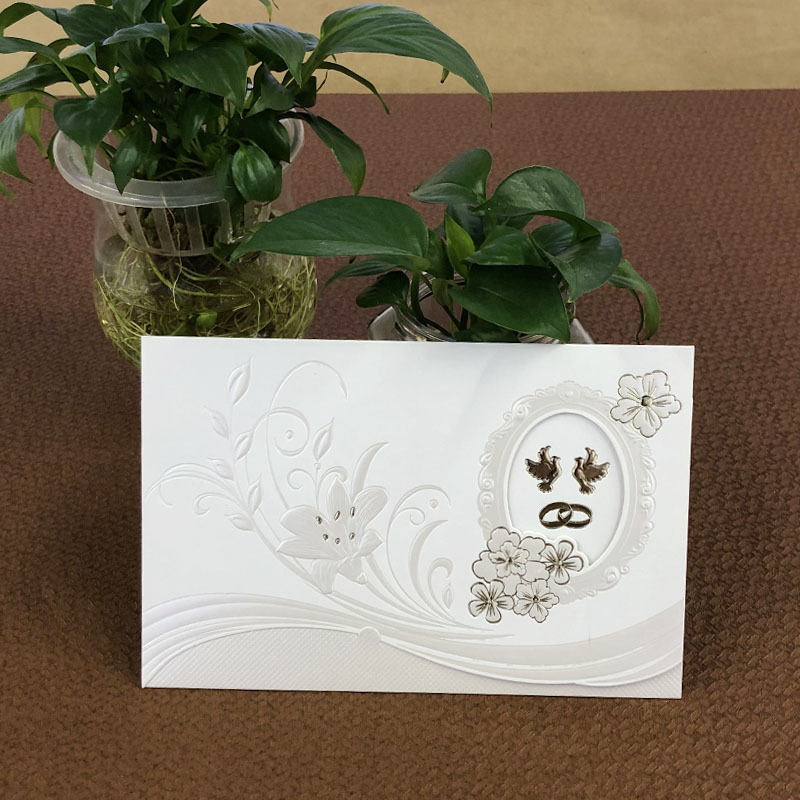 and Foreign High and Medium-Grade Laser Gilding Various Crafts High and Medium-Grade Invitation Cards Invitations