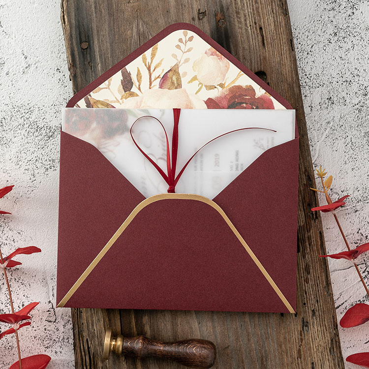 European-Style Mori Style Invitation Letter Personalized Creative Invitation Card Wedding 2020 Wedding Invitations European-Style Mori Style Invitation Letter Personalized Creative Invitation Card Wedding 2020 Wedding Invitations