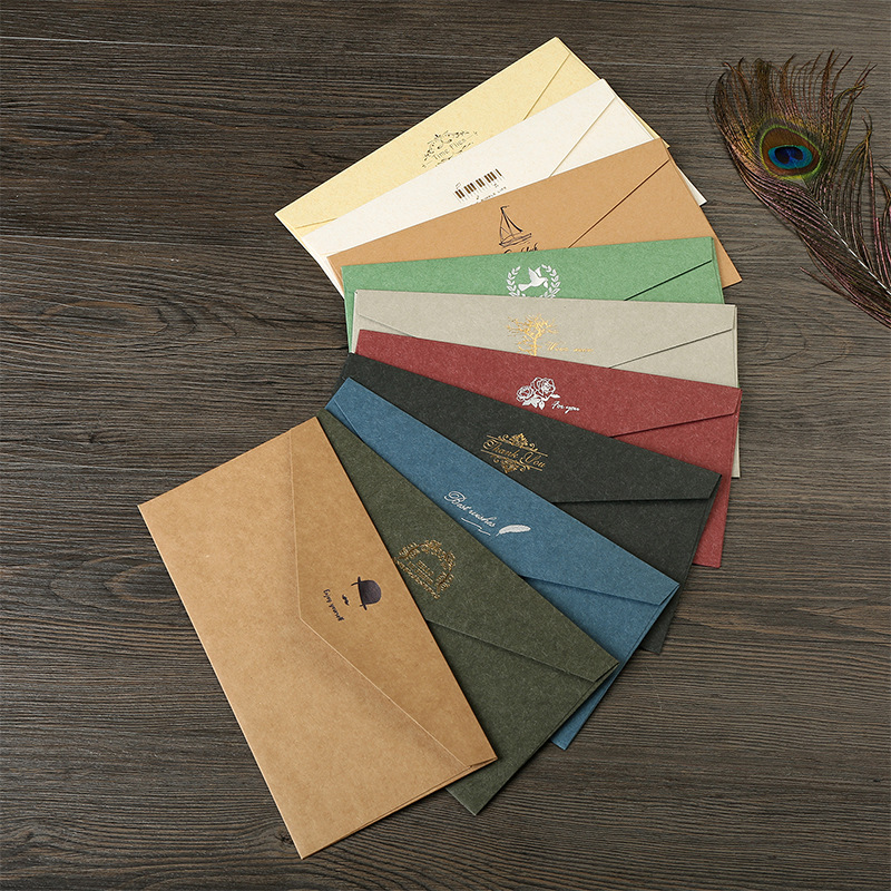 Retro Gilding Envelope Business Invitation Decoration Blank No. 5 DL Envelope Invitations Retro Gilding Envelope Business Invitation Decoration Blank No. 5 DL Envelope Invitations