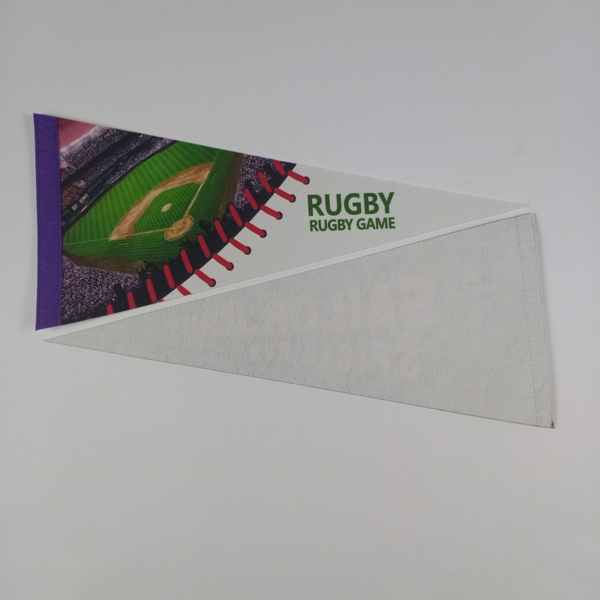 Customized 300G Felt Cloth Pennant Advertising Banner Advertising Bunting Starting from Low Order Quantity Triangle Flag Customized 300G Felt Cloth Pennant Advertising Banner Advertising Bunting Starting from Low Order Quantity Triangle Flag