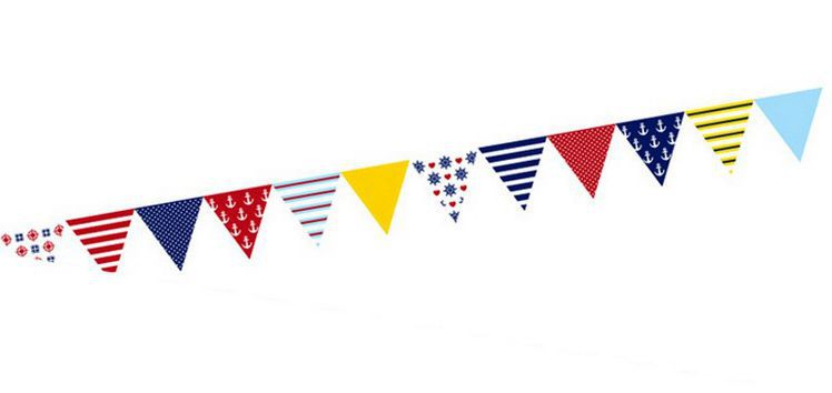 Boat Anchor Triangle Bunting DIY Latte Art Hanging Decoration Party Decoration Bunting Party Supplies Triangle Flag Boat Anchor Triangle Bunting DIY Latte Art Hanging Decoration Party Decoration Bunting Party Supplies Triangle Flag
