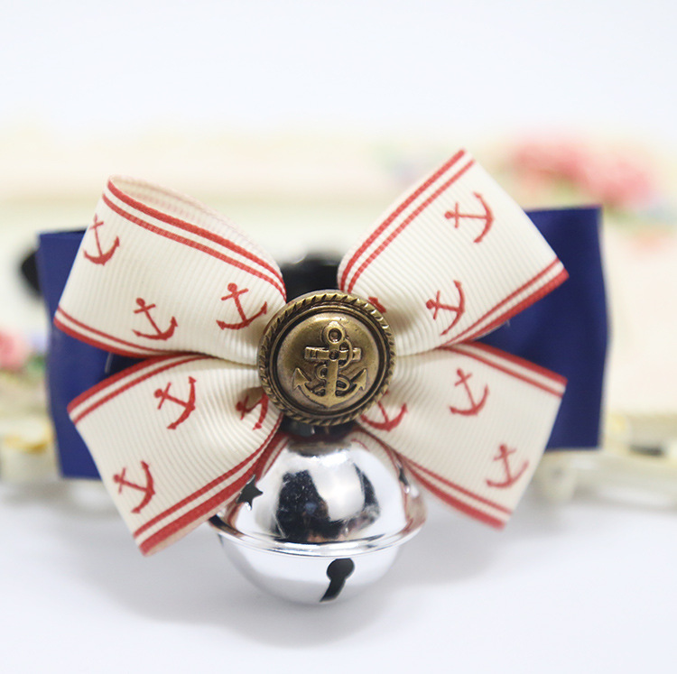 Weiwang Pet Dog Tie Bow Tie Teddy Bow Cat Bell Collar Ornament Handsome Gentleman Bichon Weiwang Pet Dog Tie Bow Tie Teddy Bow Cat Bell Collar Ornament Handsome Gentleman Bichon