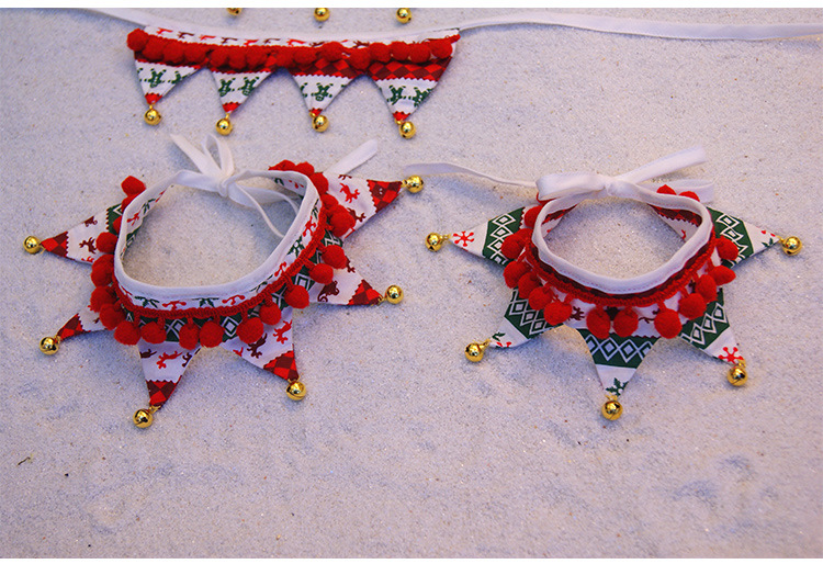 Pet Christmas Holiday Dress up Decoration Supplies Dog Scarf Cat Bib Bow Tie Bow Wholesale Pet Christmas Holiday Dress up Decoration Supplies Dog Scarf Cat Bib Bow Tie Bow Wholesale