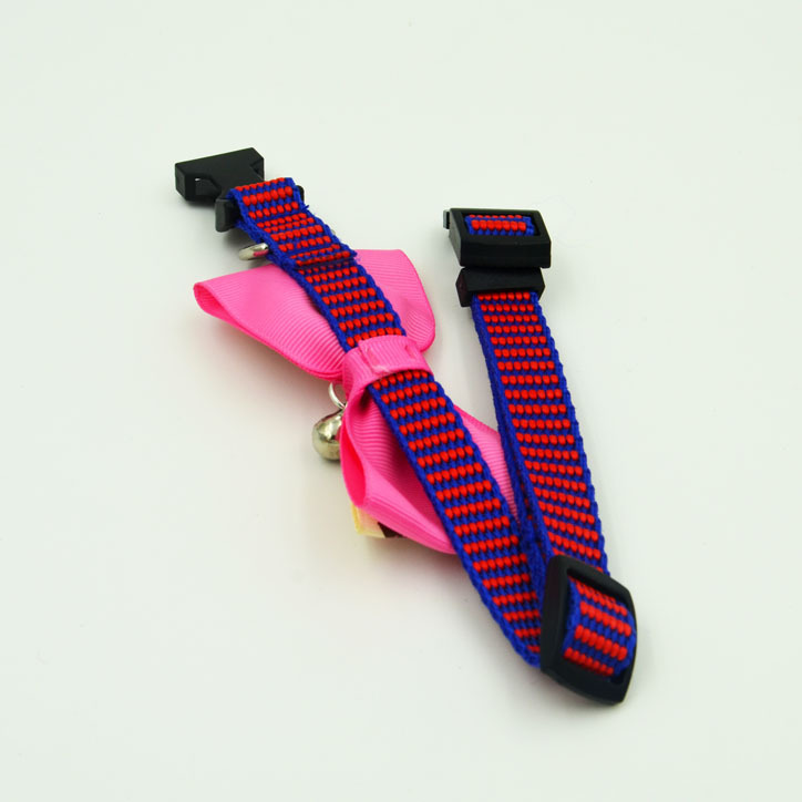 Pet Cute Bow Tie Collar Bow Dog Traction Bell Collar Pet Supplies Wholesale