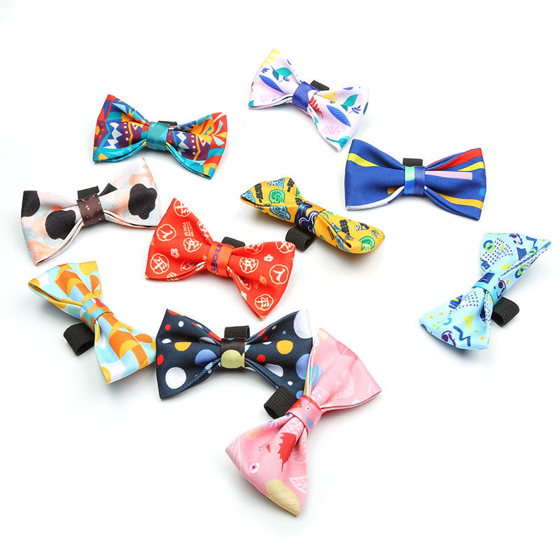 Amazon Pet Collar Accessories Barrettes Dog Headdress Band Dog Bow Tie Bow Jewelry