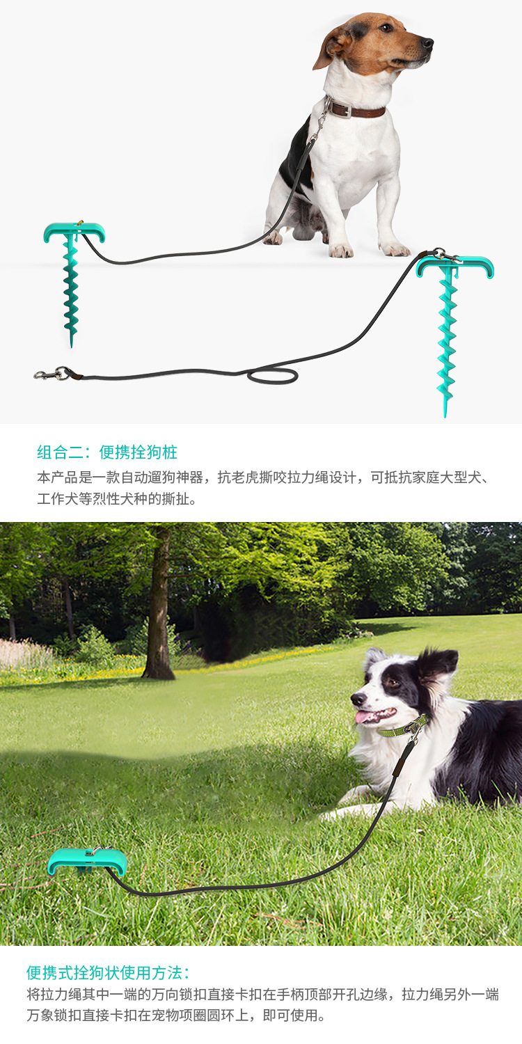 Pet Supplies New Amazon Hot Hot Sale Outdoor Bolt Dog Underpinning Stake Tie Dog Rope Leash Dog Walking Toy Pet Supplies New Amazon Hot Hot Sale Outdoor Bolt Dog Underpinning Stake Tie Dog Rope Leash Dog Walking Toy
