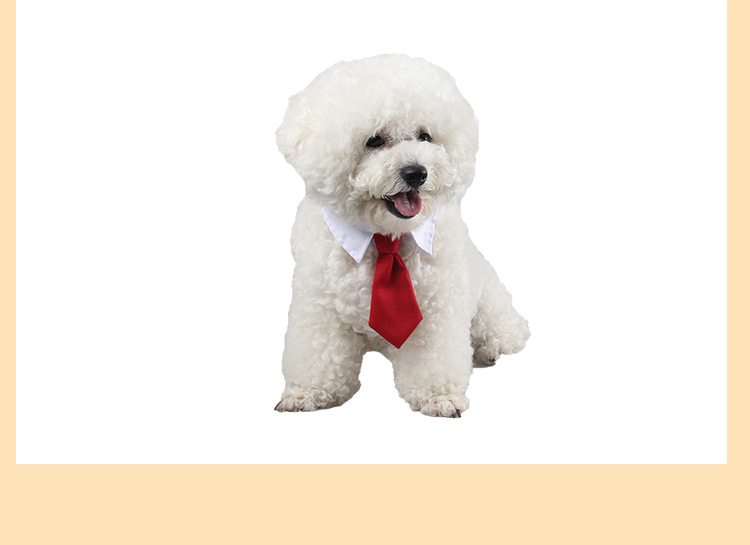 Jizai Pet Supplies Tie Wholesale Cute Pet Tie Striped Trendy Pet Four Seasons Cotton Dog Bow Tie